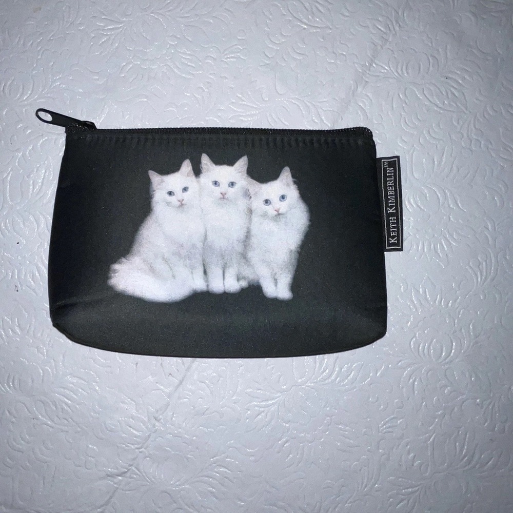 New Keith Kimberlin Cat Bag Zip Up